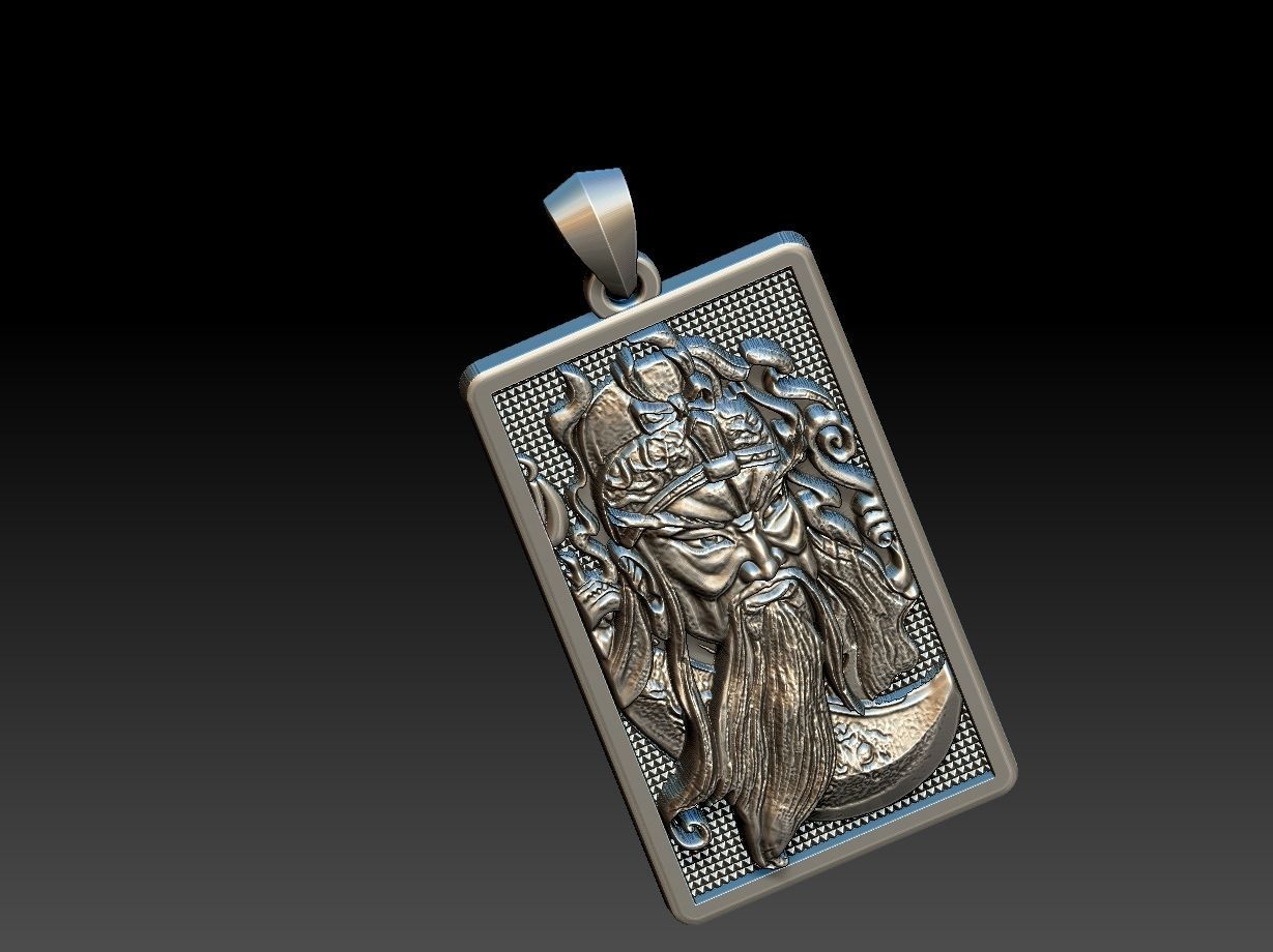 Kwan Kung - Guan Yu 3D print model_4