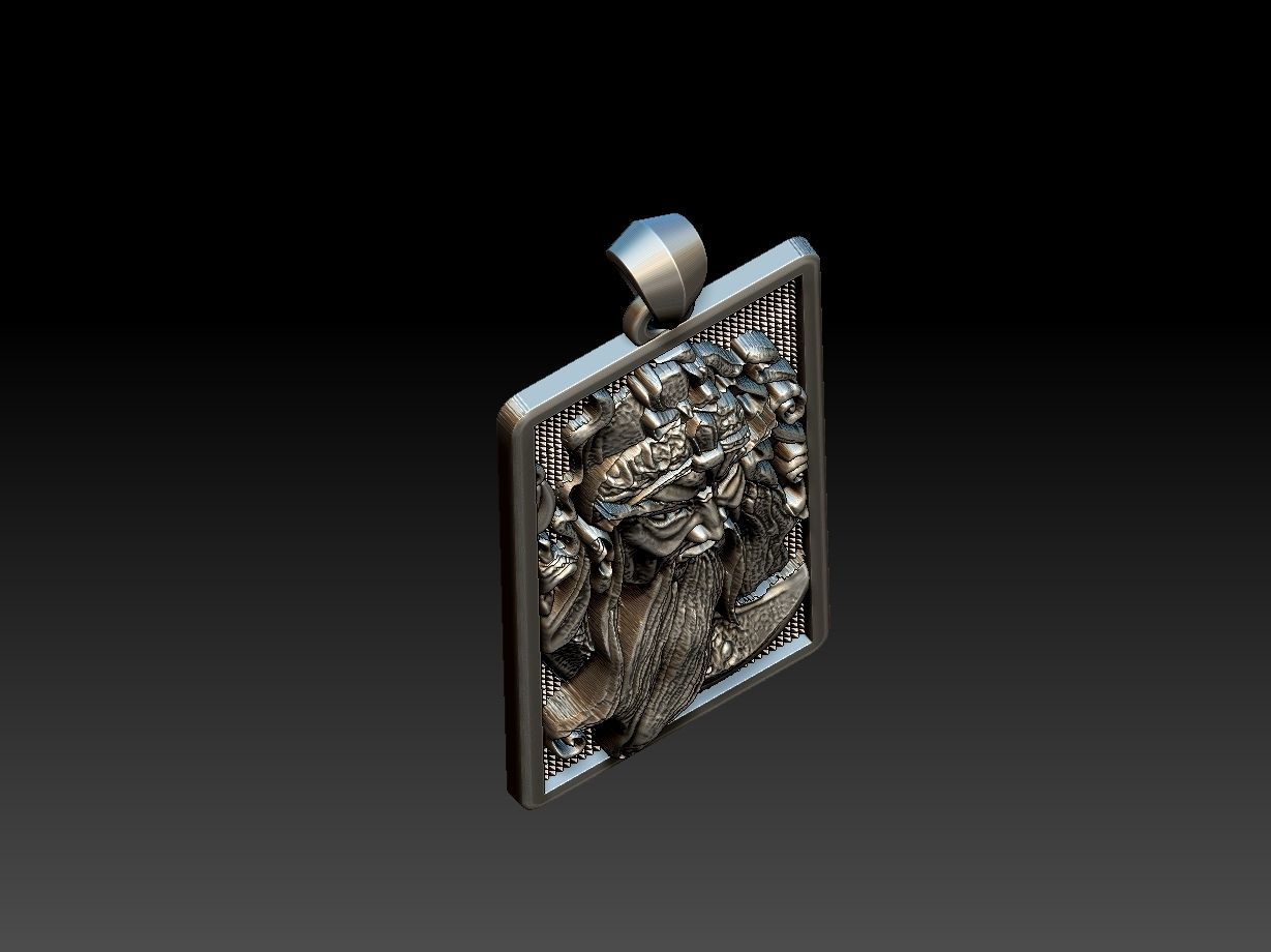 Kwan Kung - Guan Yu 3D print model_6