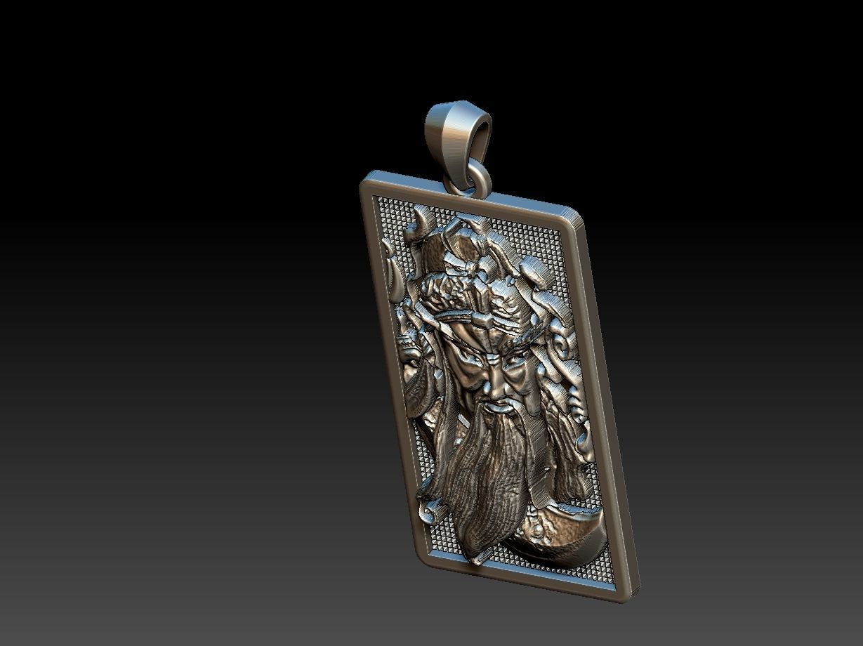 Kwan Kung - Guan Yu 3D print model_7