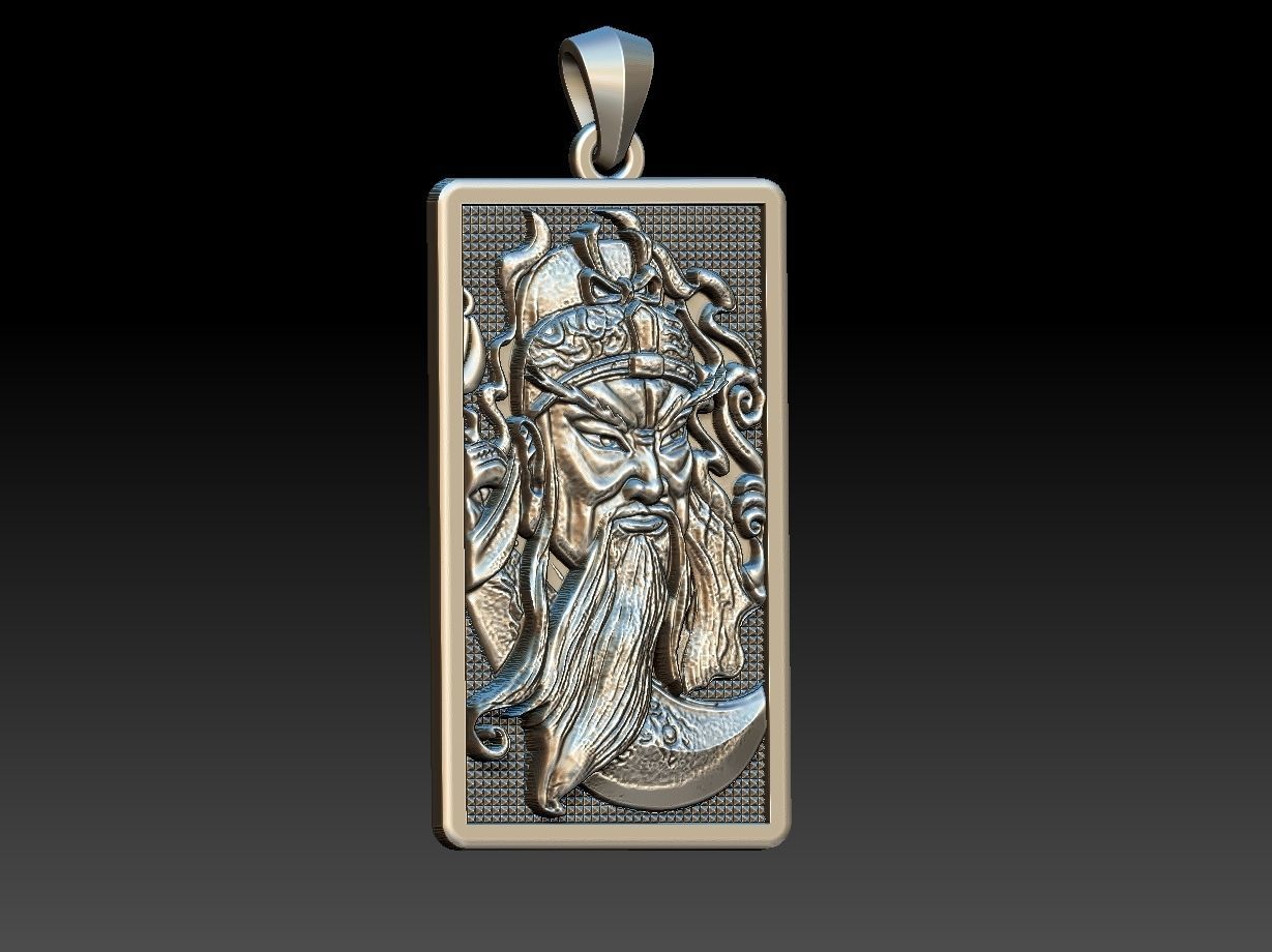 Kwan Kung - Guan Yu 3D print model_1