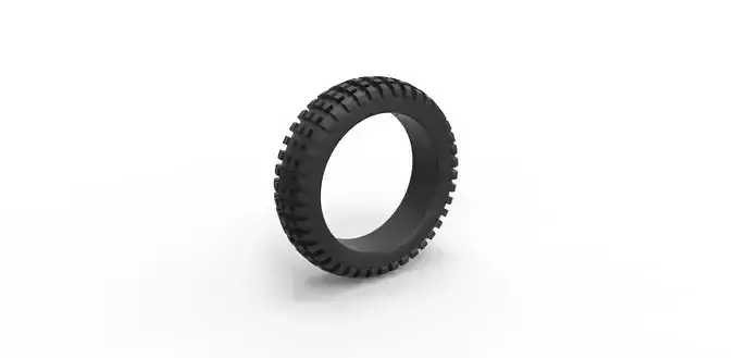 Offroad tire 32 Scale 1 to 25