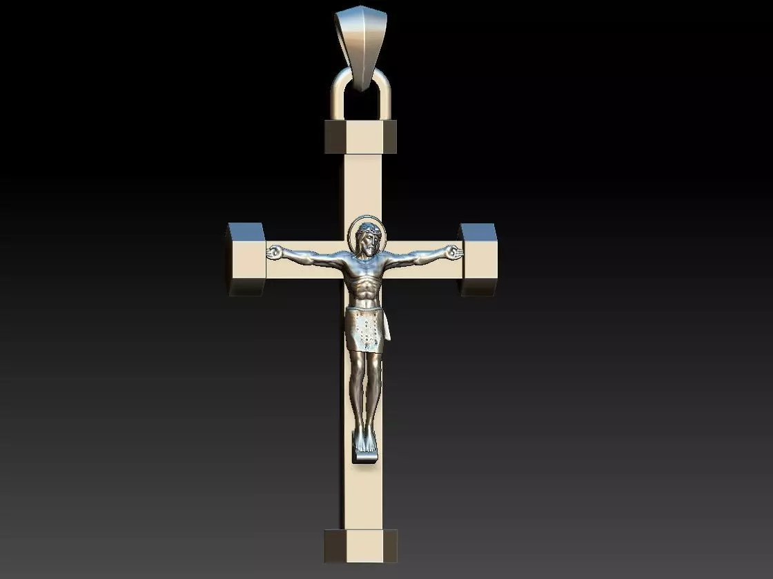 Jesus Cross 3D print model