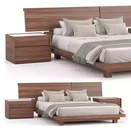 Rove Concepts Hunter Bed Hunter Nightstand