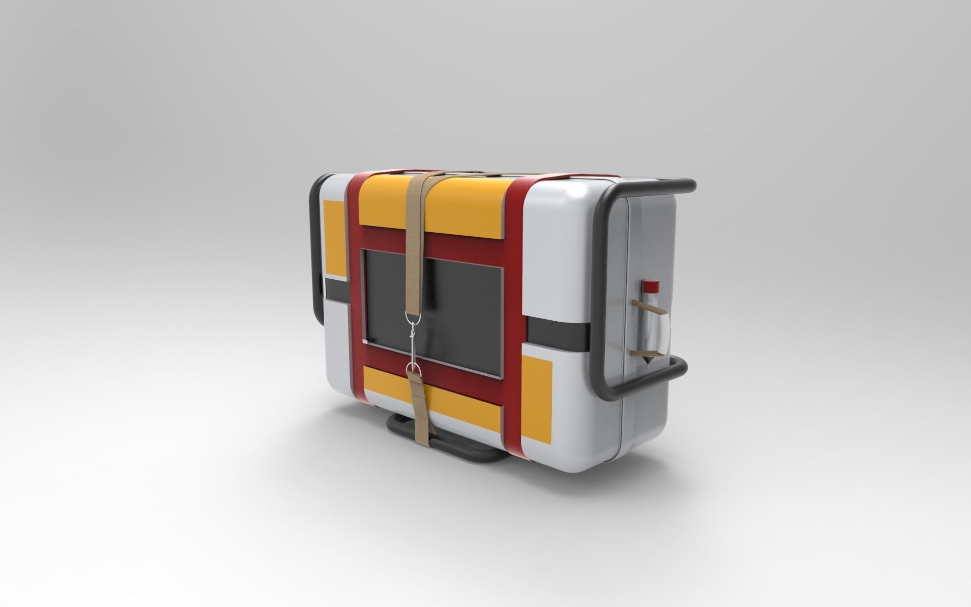 life raft 3d printed cura 3D print model_4