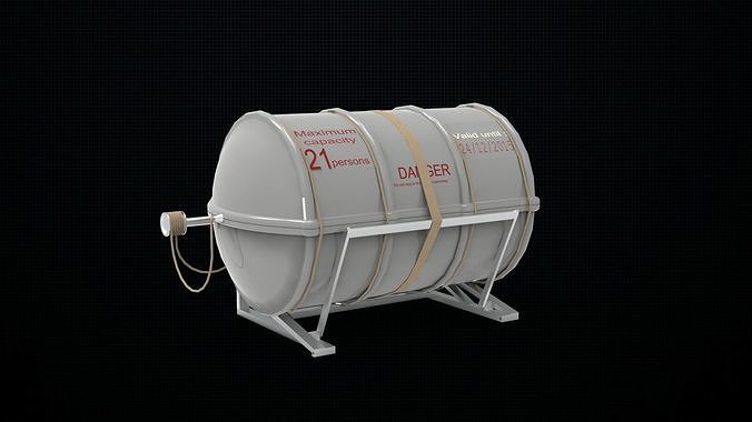 liferaft 2 3d printed cura 3D print model