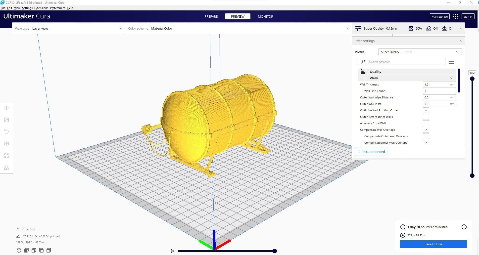 liferaft 2 3d printed cura 3D print model_2