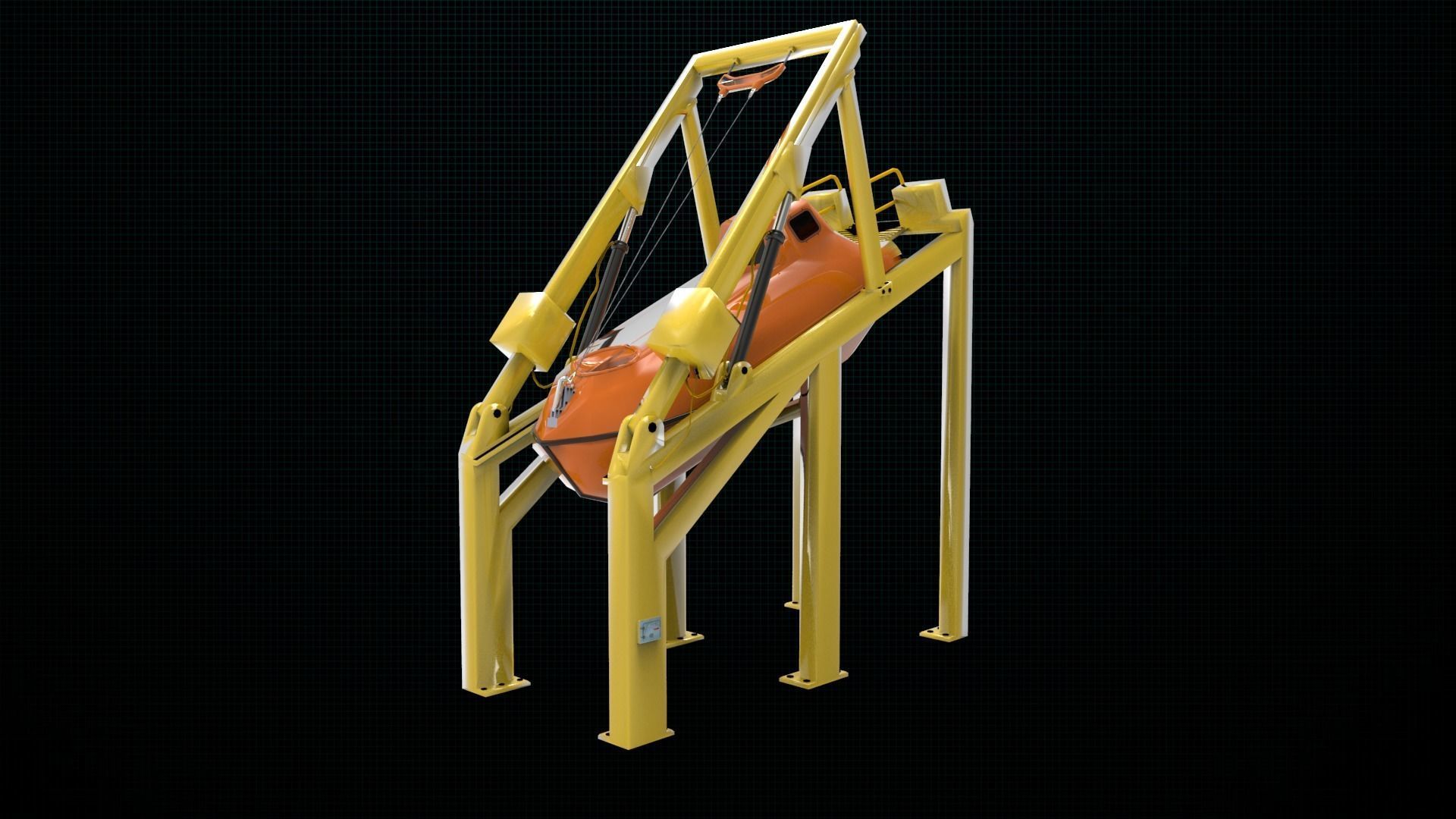 lifeboat 3d printed cura 3D print model_1