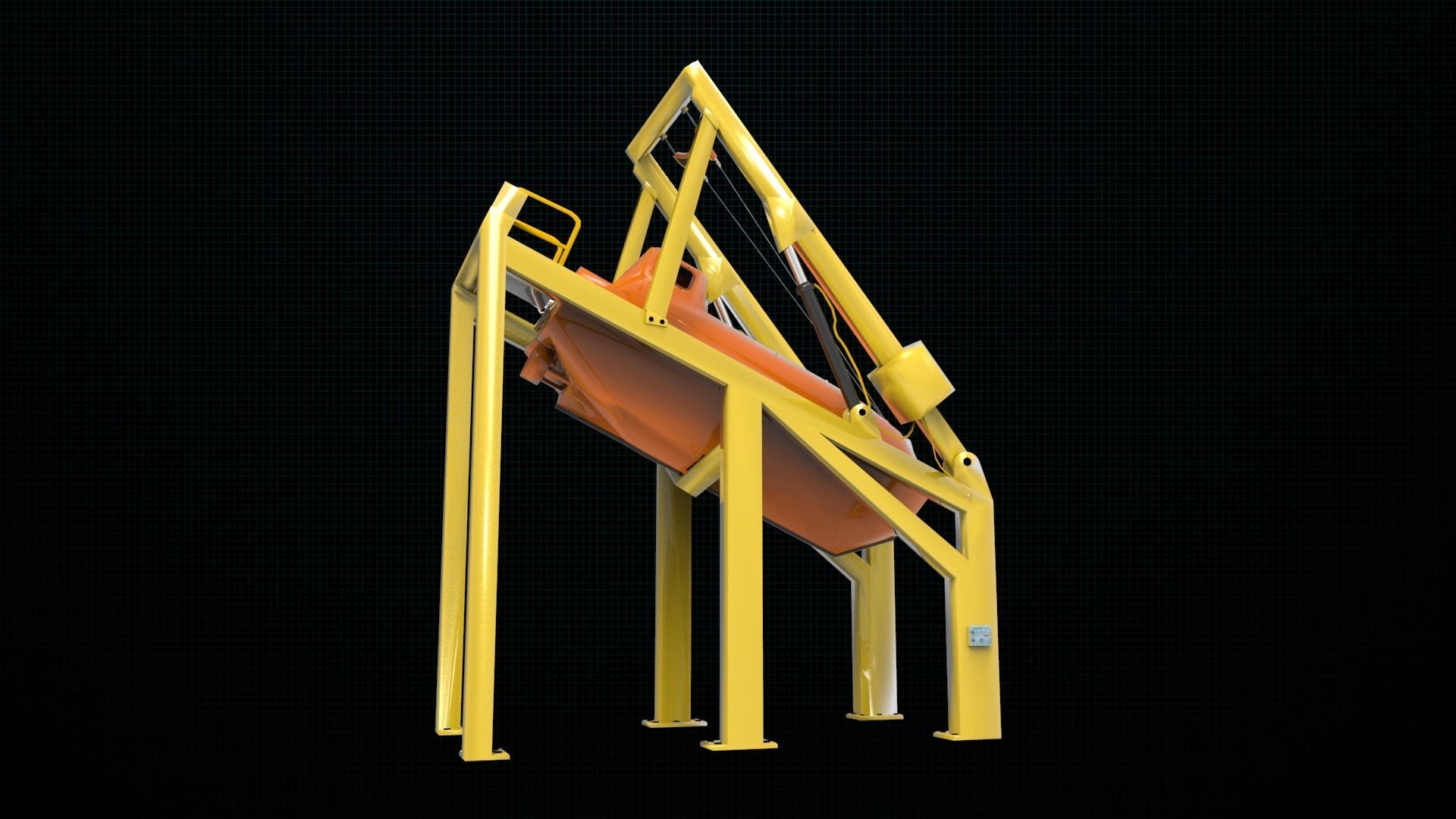 lifeboat 3d printed cura 3D print model_10