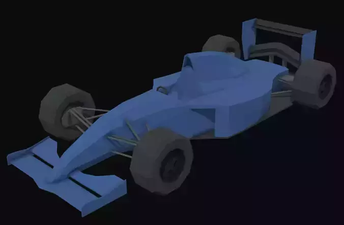 FW16 Formula 1 Low Poly