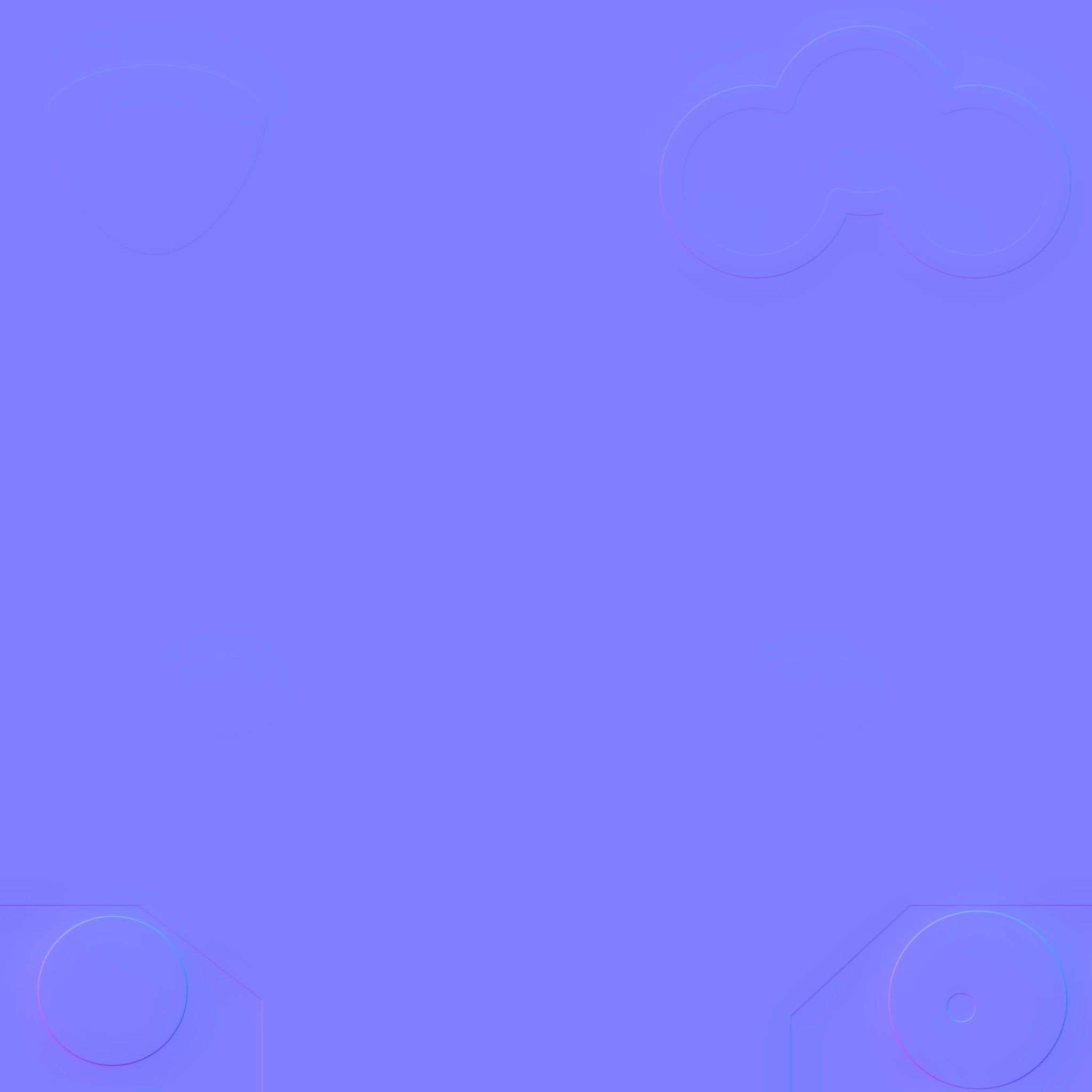 Animal Head Cartoon 3D Low-poly 3D model_20