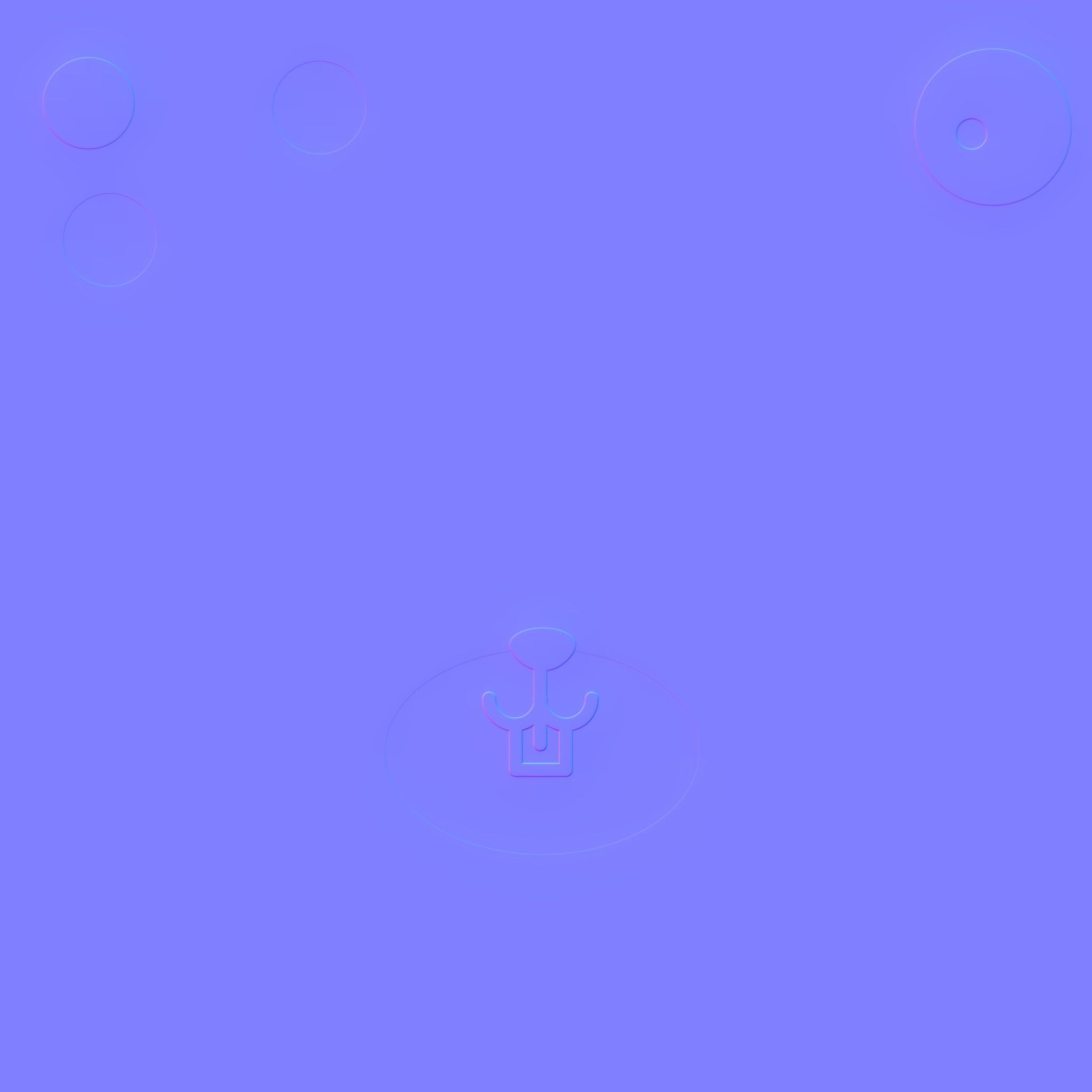 Animal Head Cartoon 3D Low-poly 3D model_24