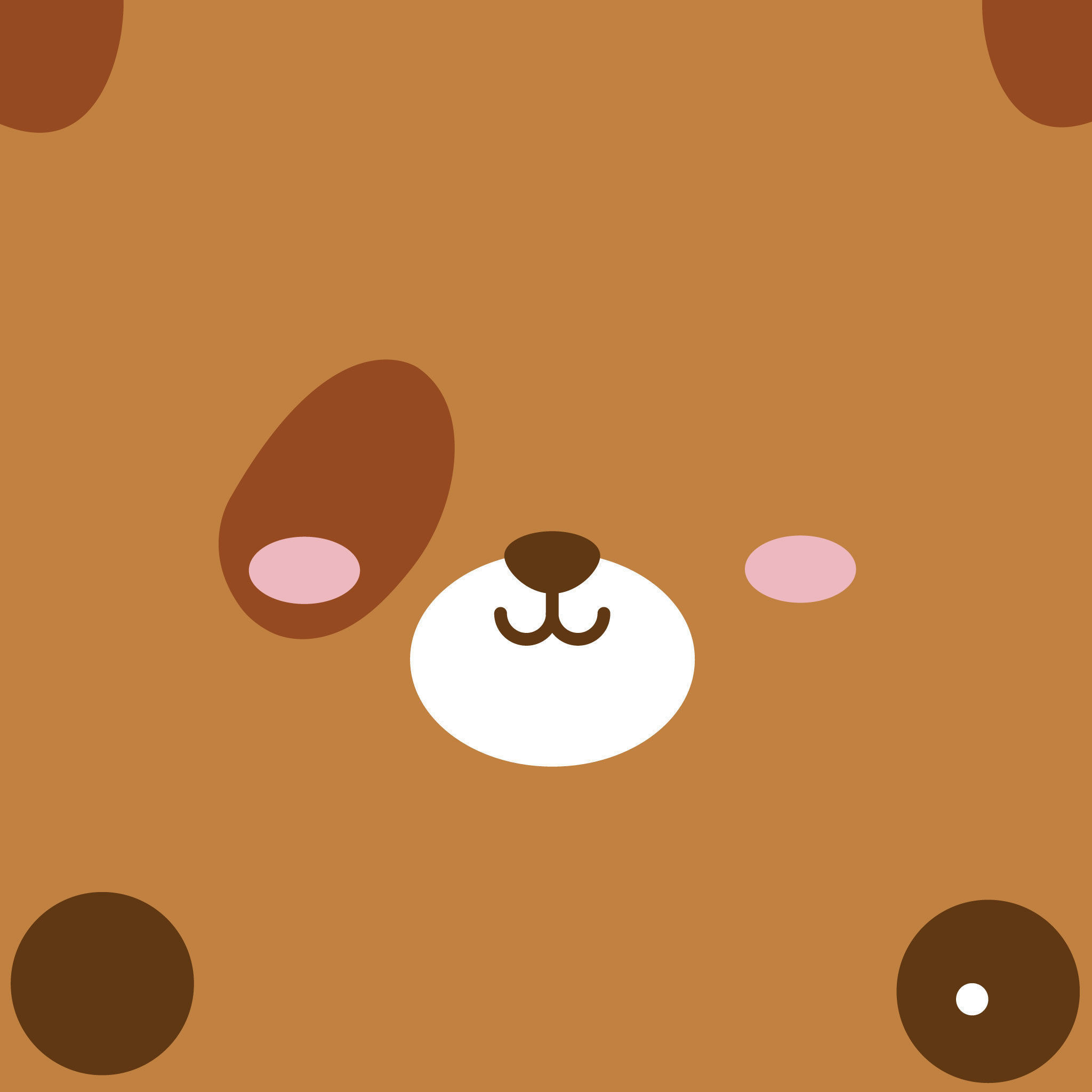 Animal Head Cartoon 3D Low-poly 3D model_15