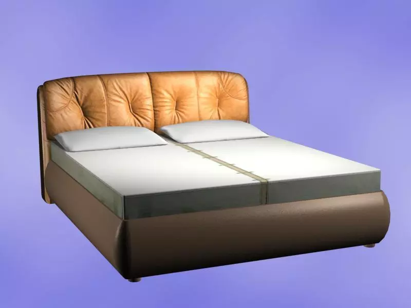 Bed Model 3D model_0