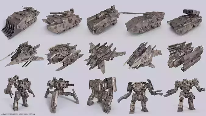 Advance Military Army Collection 