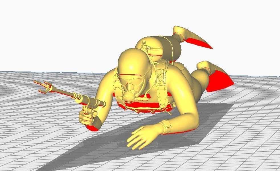 skin scuba 3 3D print model_10