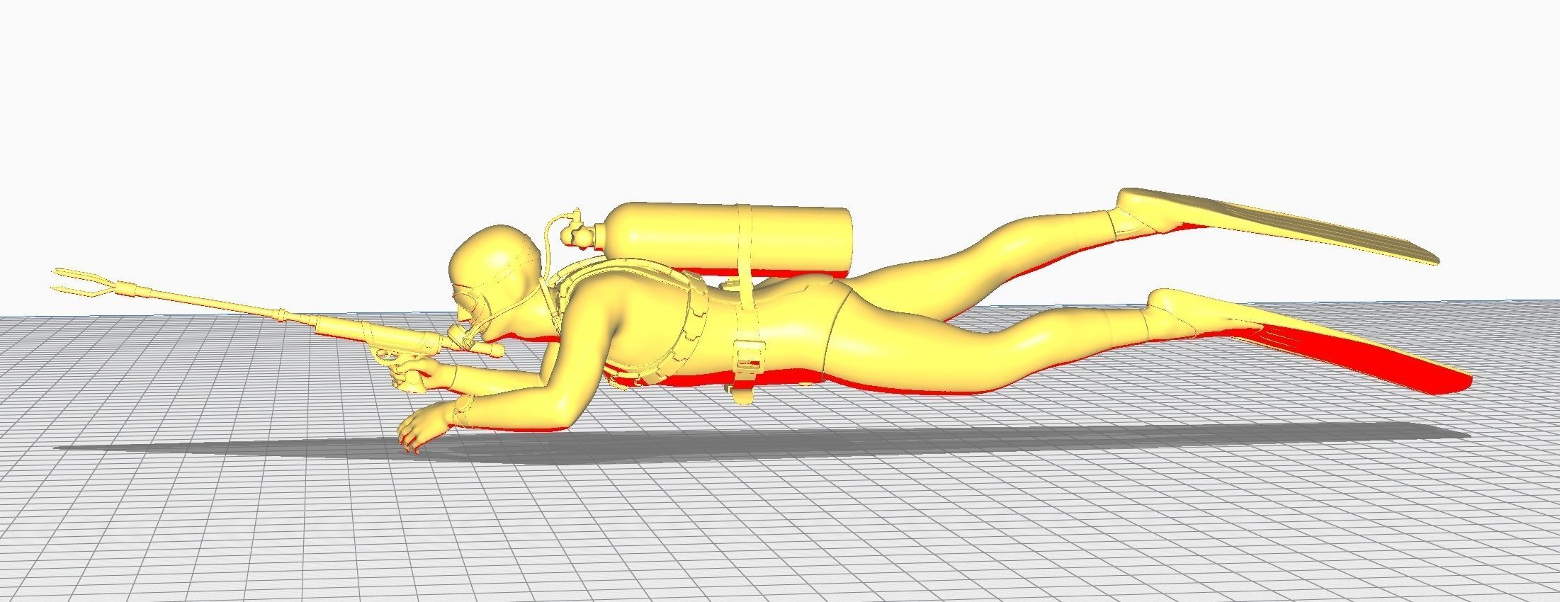 skin scuba 3 3D print model_11