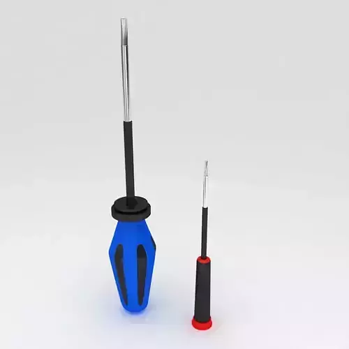 Screw driver 3d model  