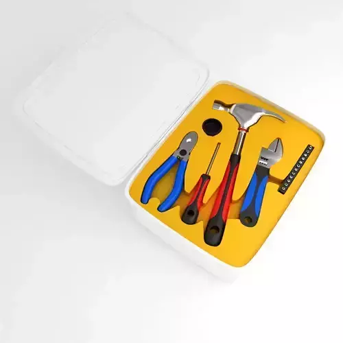 Small tool box 3d model