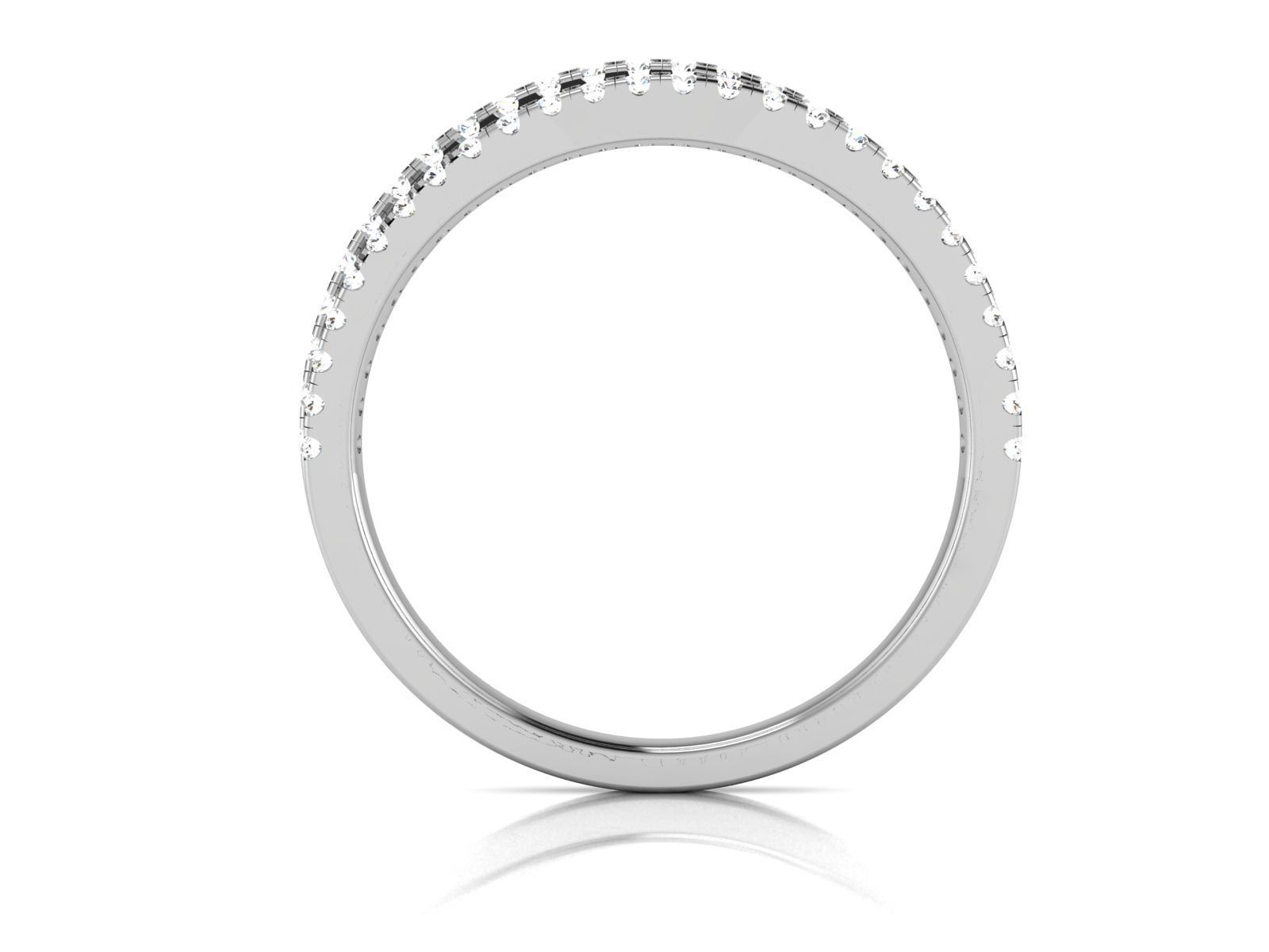 Solitaire Women Ring 3dm STL OBJ FBX Render Detail 3D print model_4