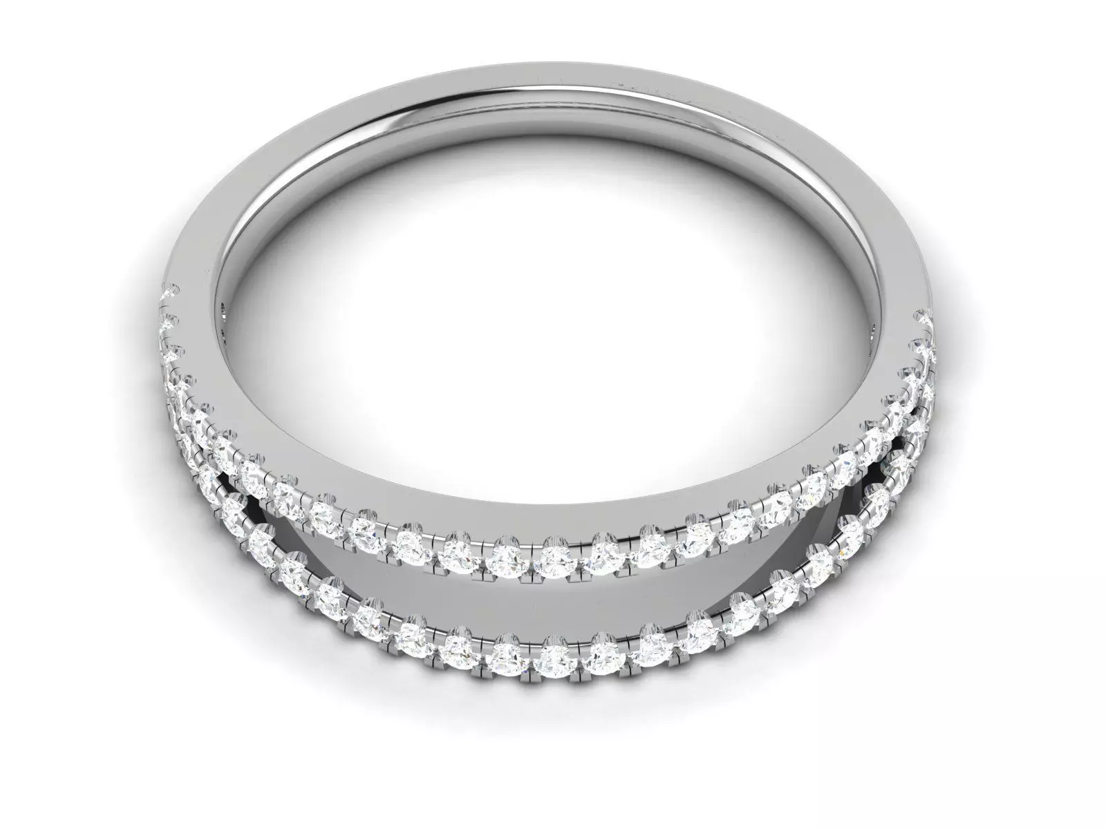 Solitaire Women Ring 3dm STL OBJ FBX Render Detail 3D print model_0