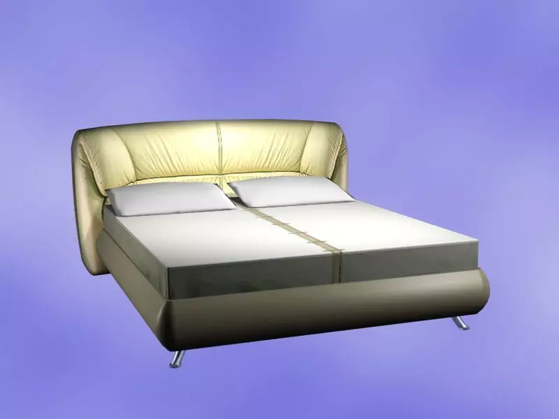 Bed Model 3D model_0