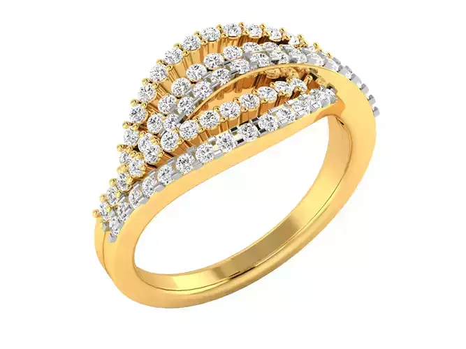 Women Ring 3dm STL OBJ FBX Render Details