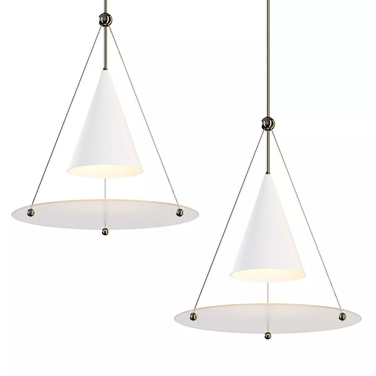 Lampatron PLY pendant light 3D model_0