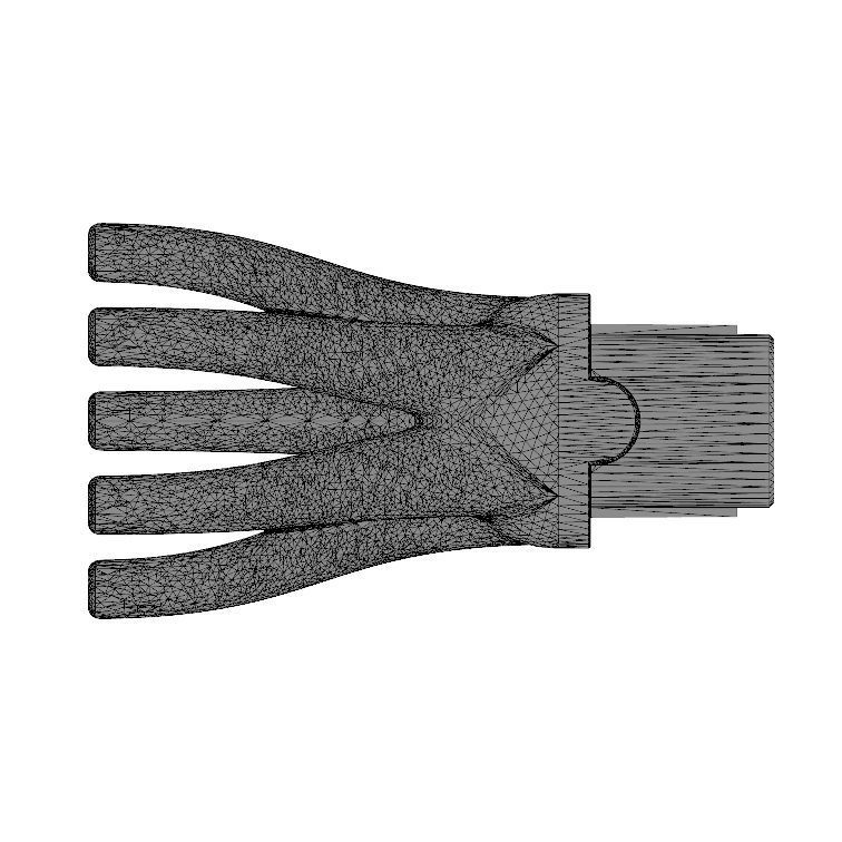 Dyson attachment  Octopus 3D print model_8