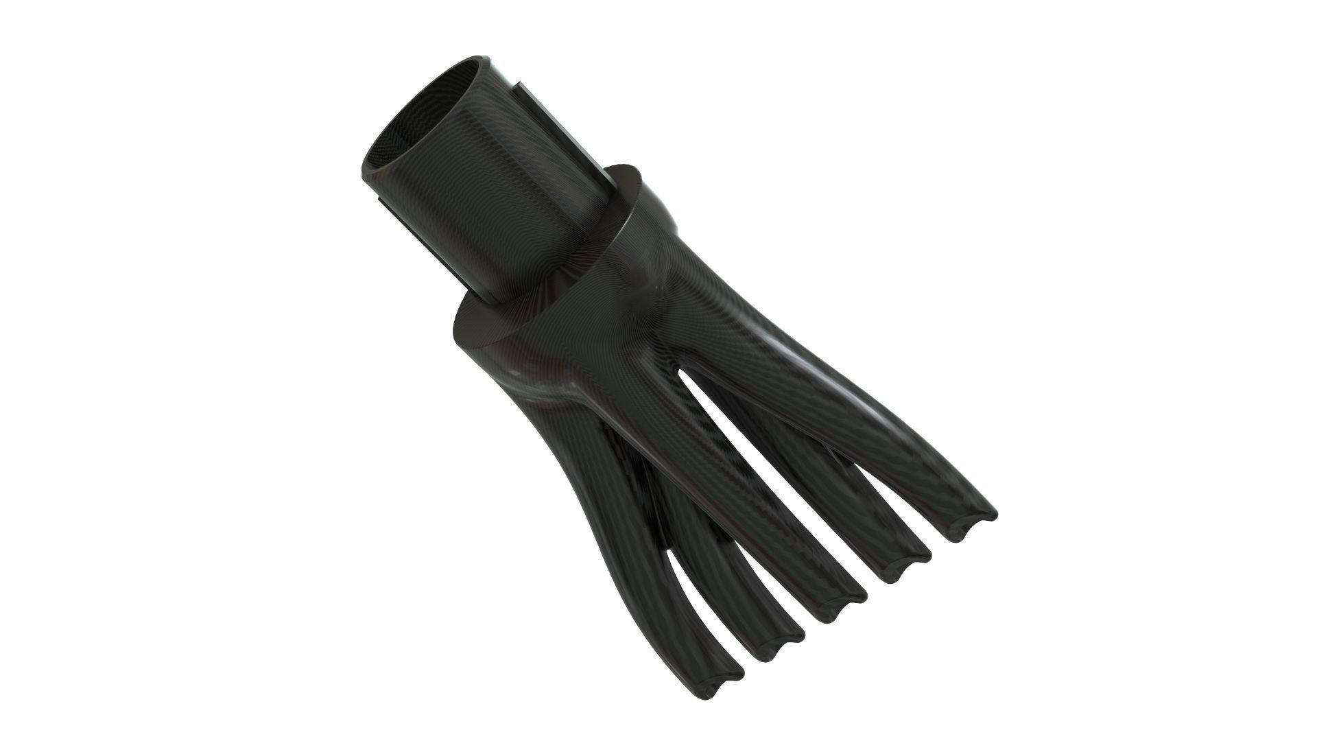 Dyson attachment  Octopus 3D print model_2