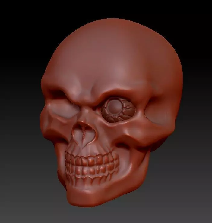 SKULL 3D print model