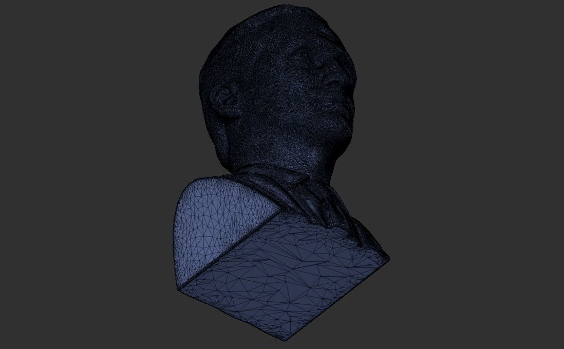 Matthew McConaughey bust for 3D printing 3D print model_25