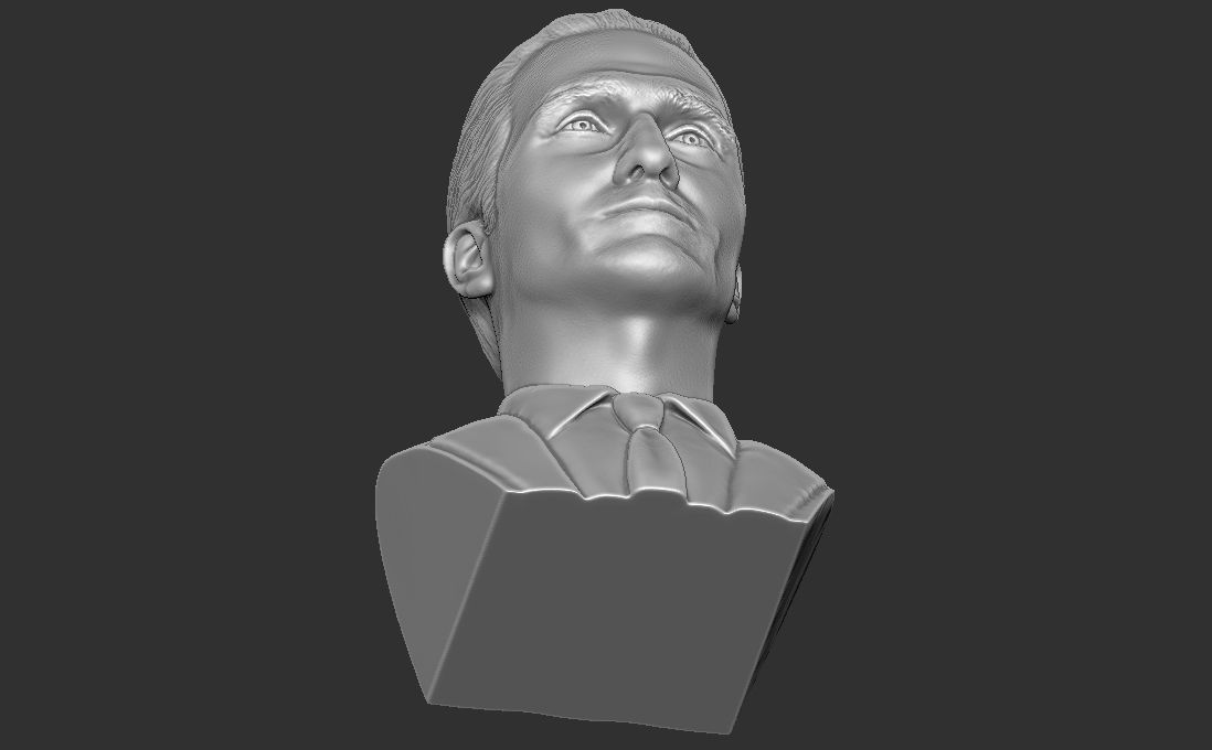 Matthew McConaughey bust for 3D printing 3D print model_20