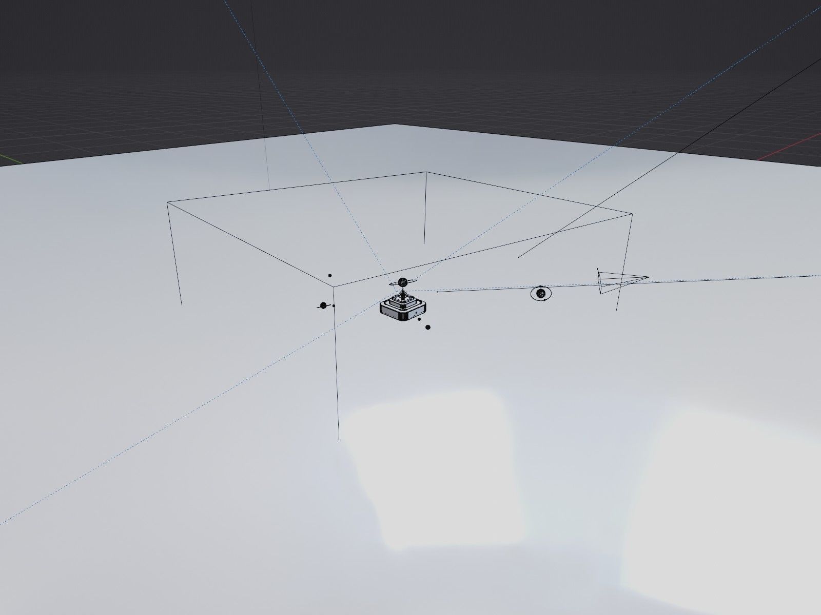 Artificial intelligence UI  concept design  for Blender model Low-poly 3D model_3