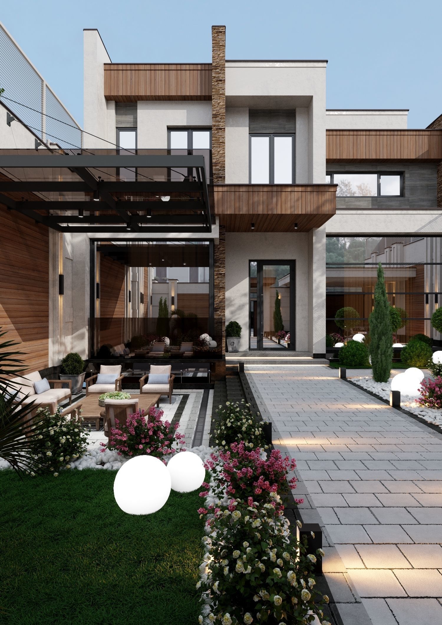 EXTERIOR DESIGN 3D SCENE 3D model_1