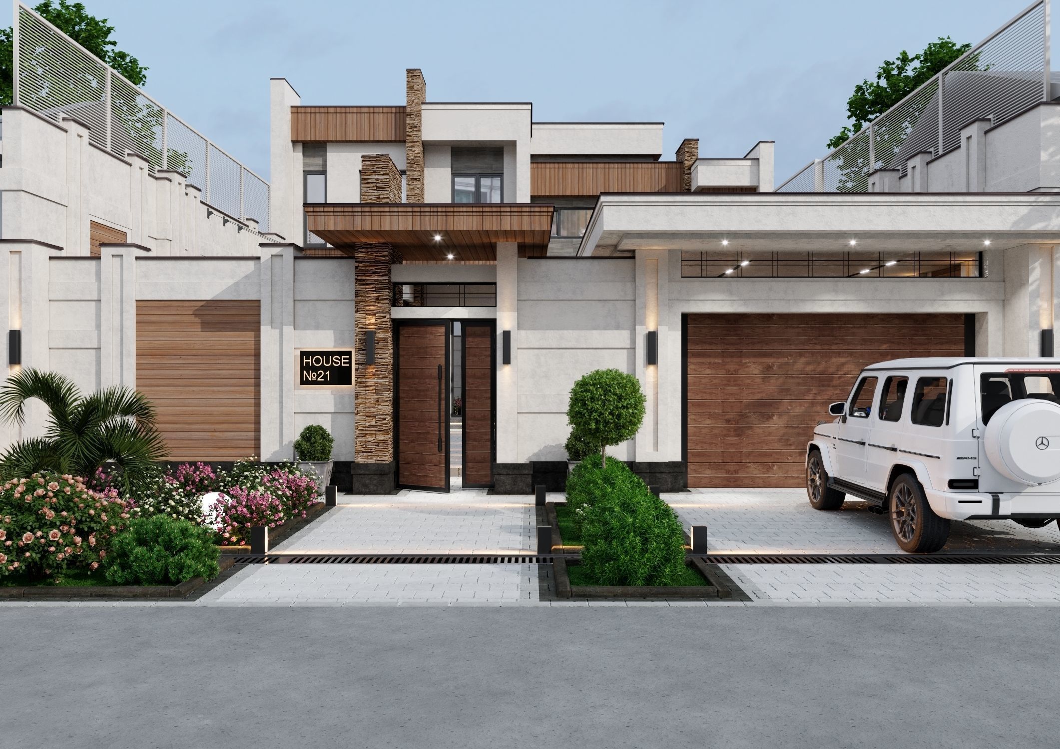 EXTERIOR DESIGN 3D SCENE 3D model_12