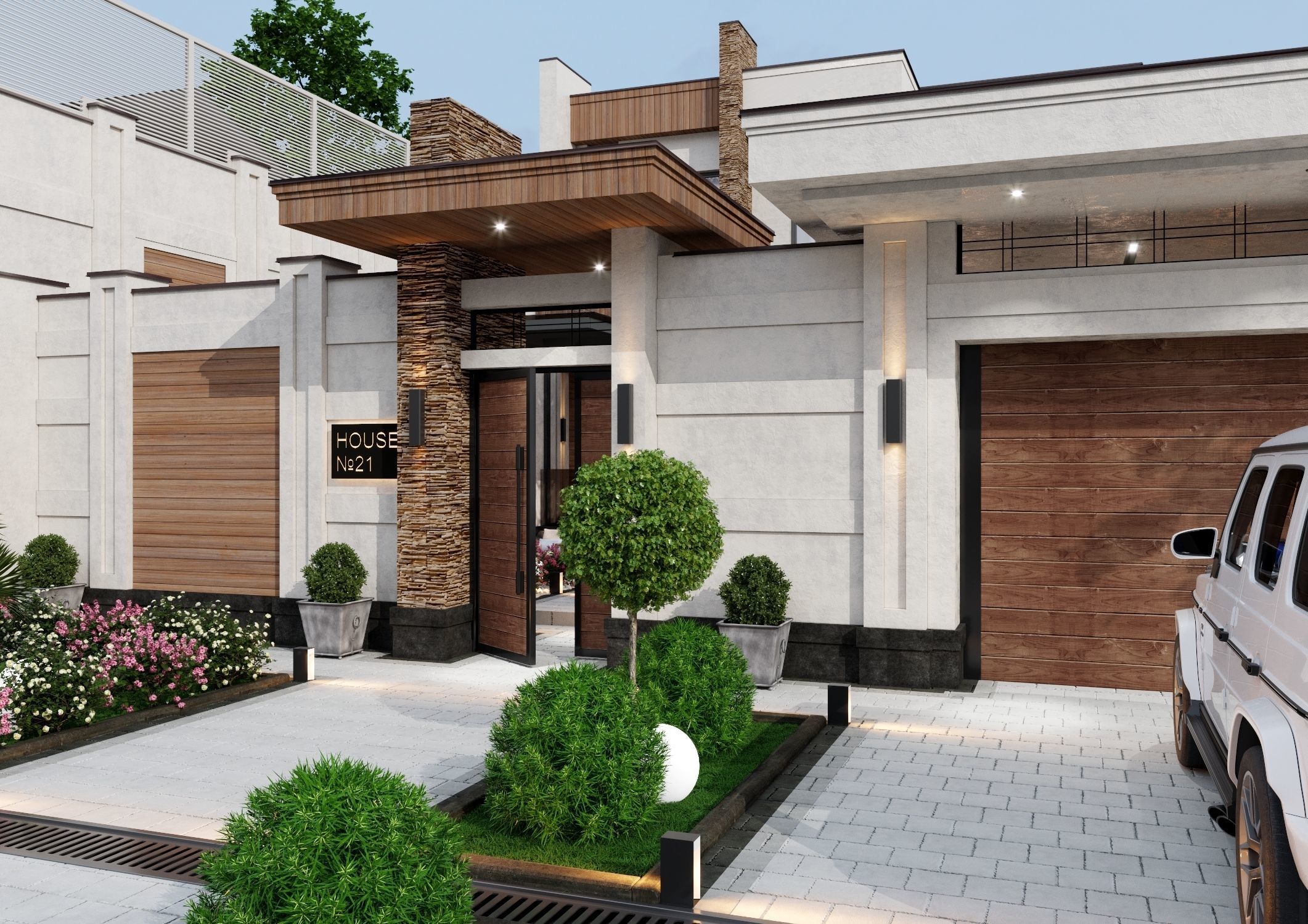 EXTERIOR DESIGN 3D SCENE 3D model_24