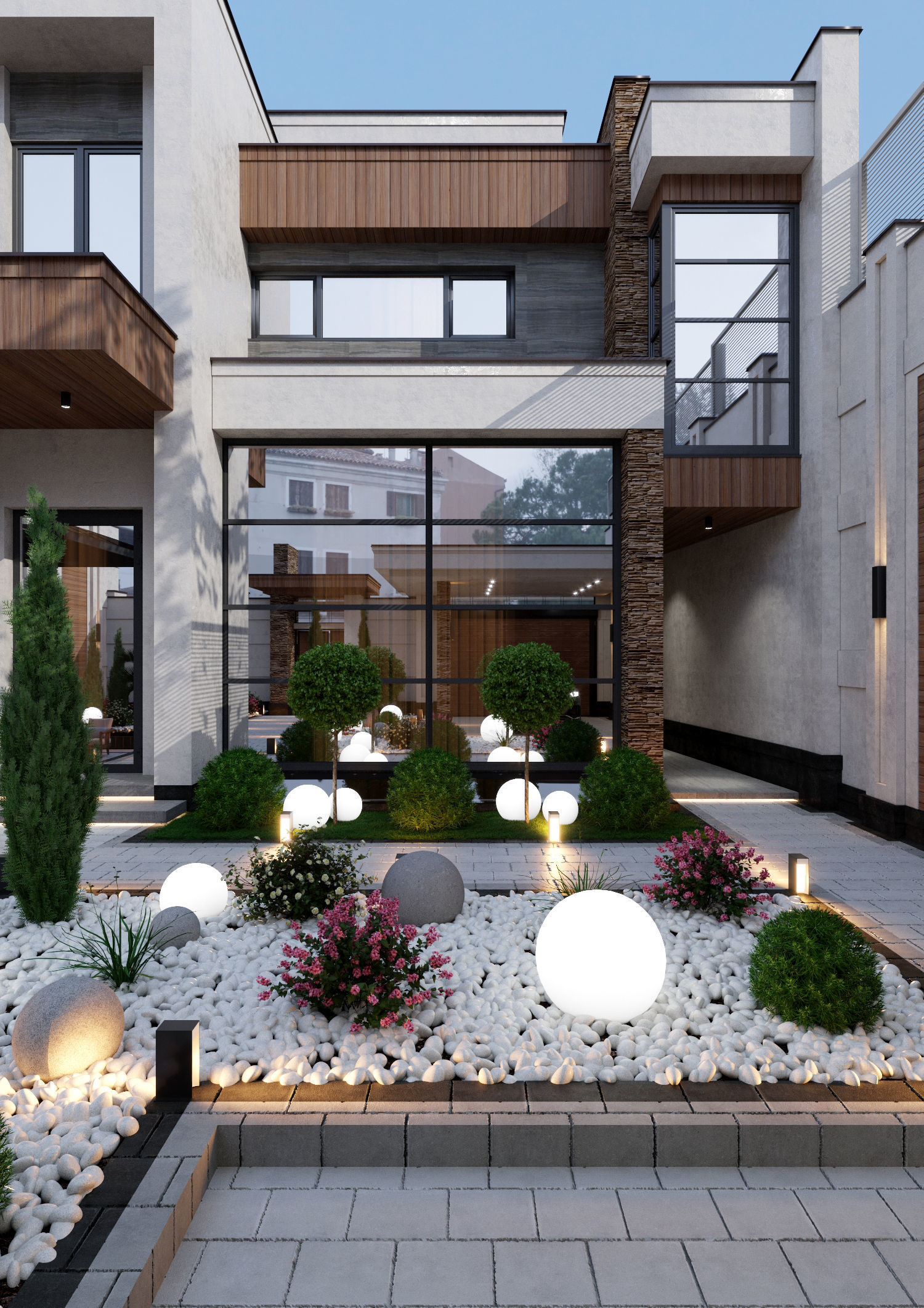 EXTERIOR DESIGN 3D SCENE 3D model_38