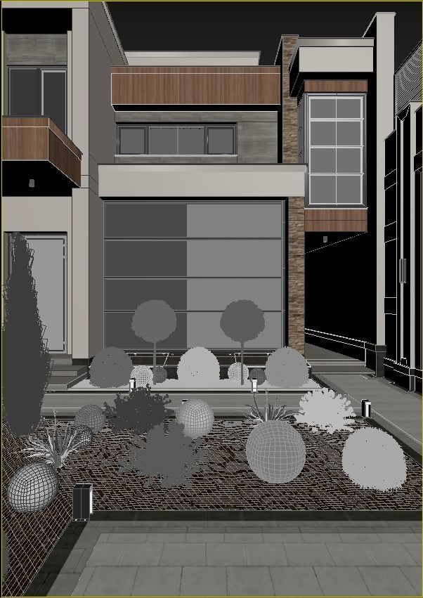 EXTERIOR DESIGN 3D SCENE 3D model_40
