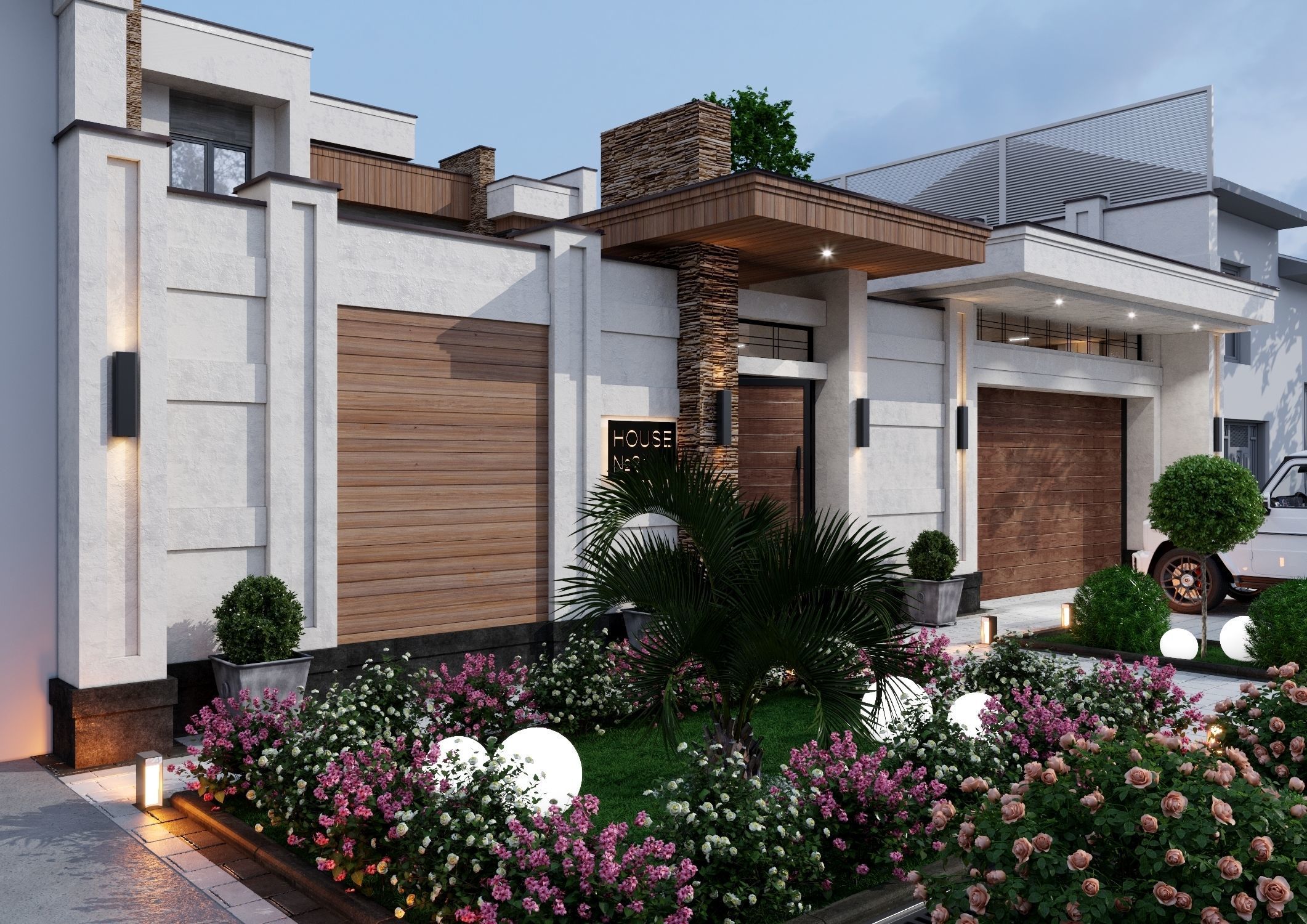 EXTERIOR DESIGN 3D SCENE 3D model_17