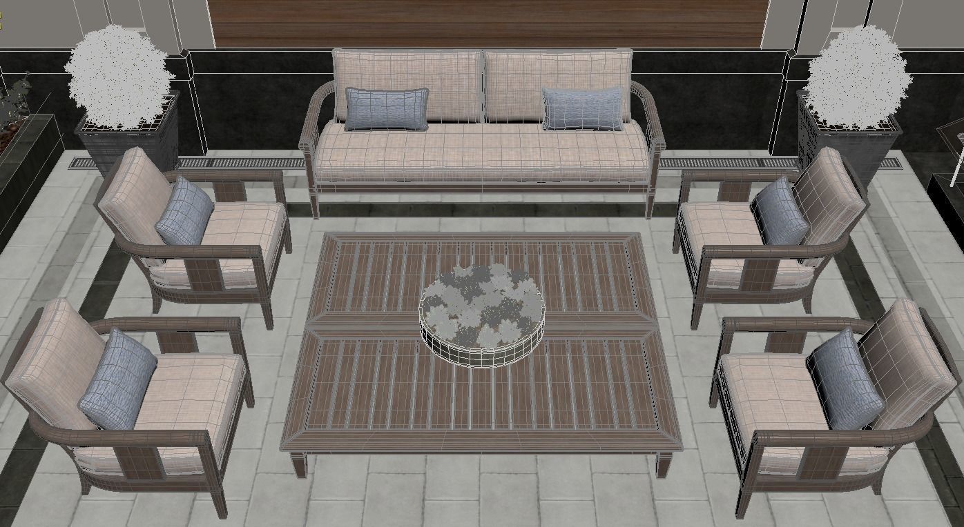 EXTERIOR DESIGN 3D SCENE 3D model_87