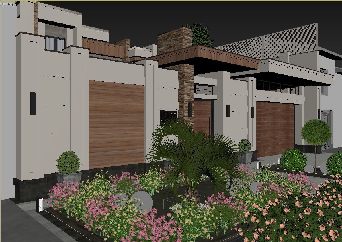 EXTERIOR DESIGN 3D SCENE 3D model_19