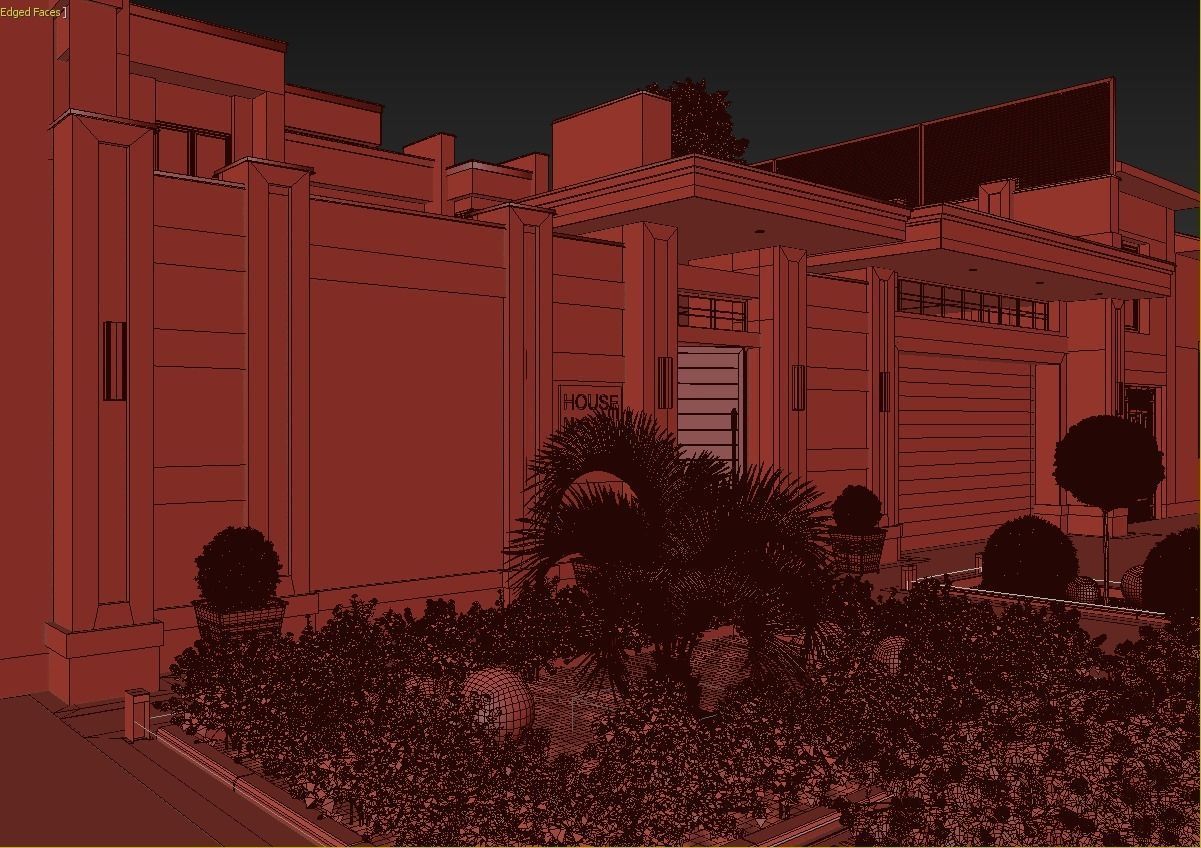 EXTERIOR DESIGN 3D SCENE 3D model_21