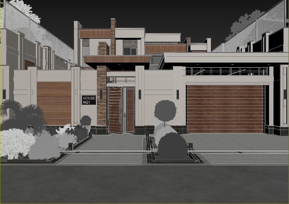 EXTERIOR DESIGN 3D SCENE 3D model_15