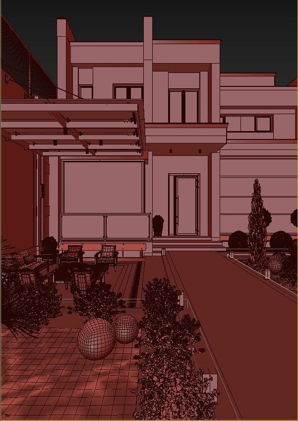 EXTERIOR DESIGN 3D SCENE 3D model_6