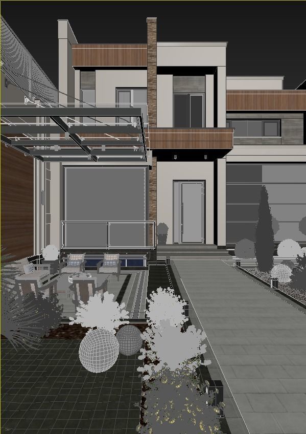 EXTERIOR DESIGN 3D SCENE 3D model_4