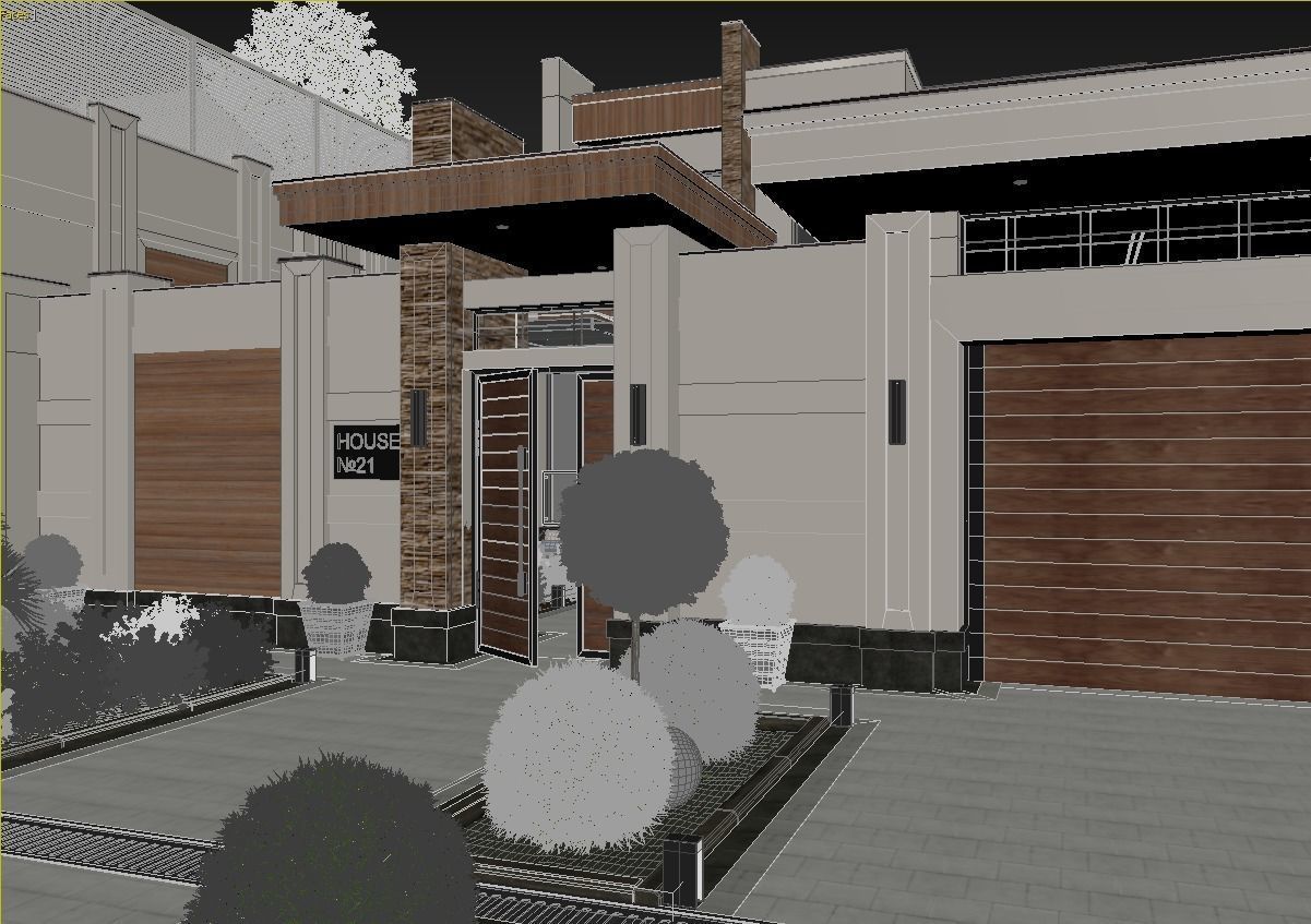 EXTERIOR DESIGN 3D SCENE 3D model_26