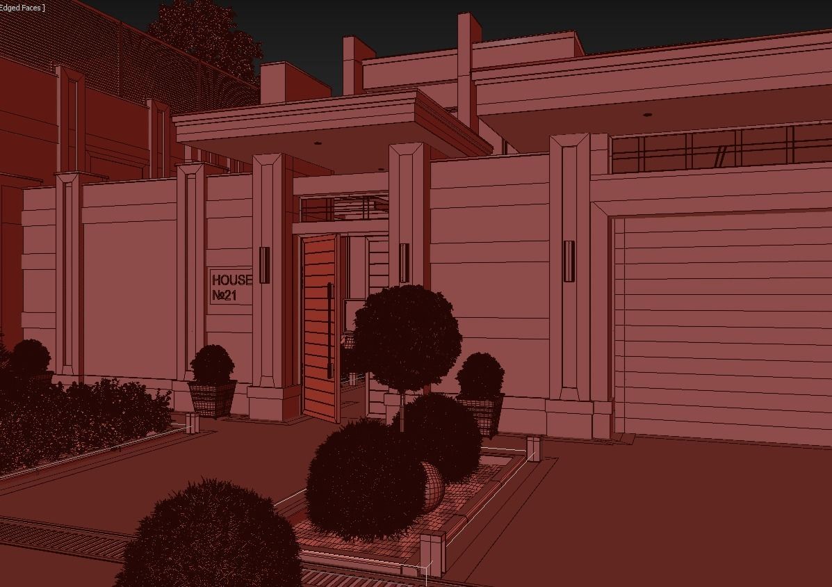 EXTERIOR DESIGN 3D SCENE 3D model_22