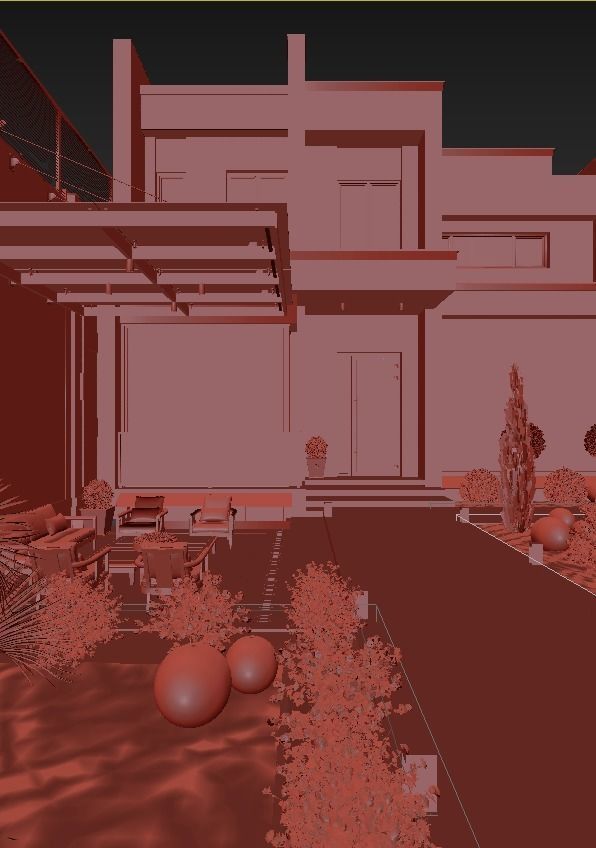 EXTERIOR DESIGN 3D SCENE 3D model_5