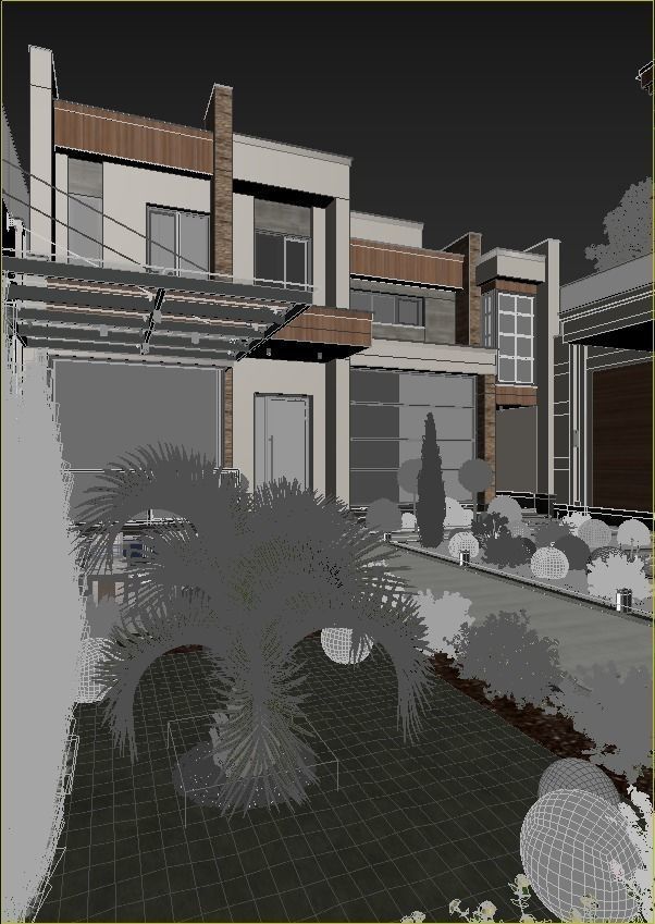 EXTERIOR DESIGN 3D SCENE 3D model_35