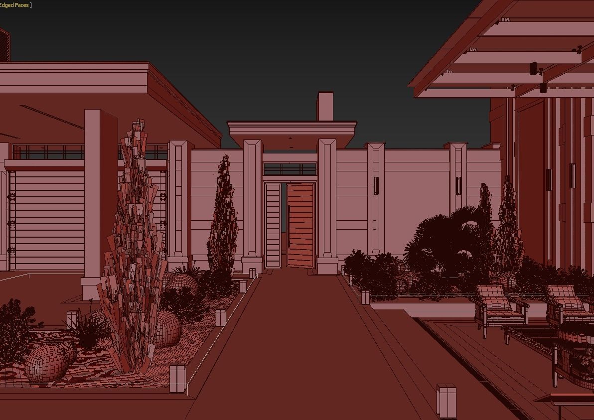 EXTERIOR DESIGN 3D SCENE 3D model_50